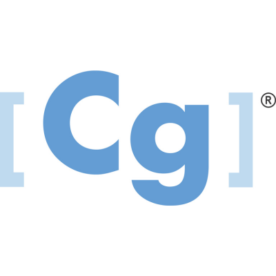 Cg, a Springline company logo
