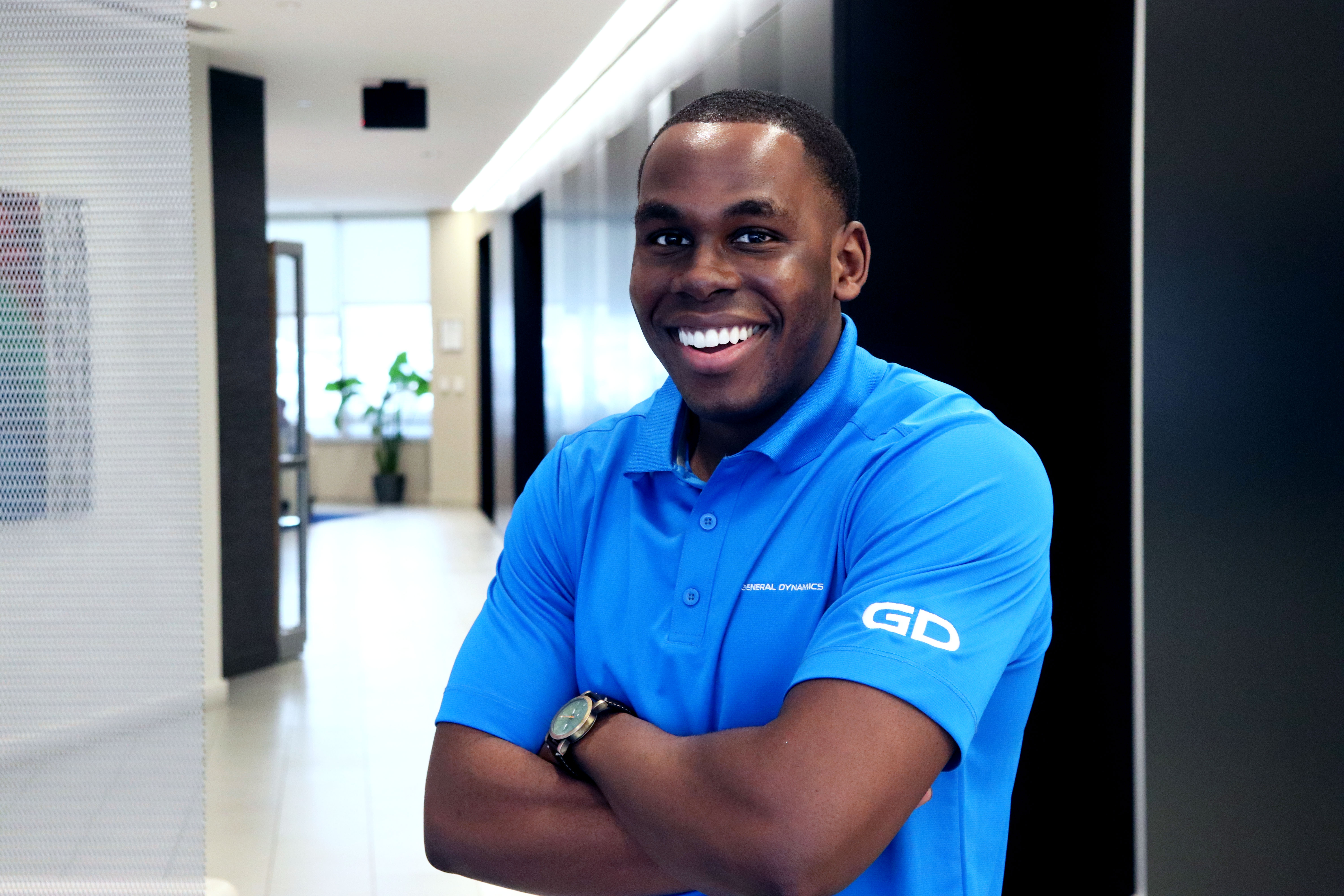 man smiling